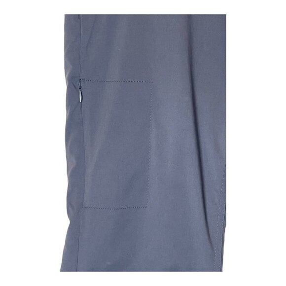 Prana Blue Gray Coal Halle Straight Leg Athletic Outdoor Pants Size 12 - Picture 6 of 12